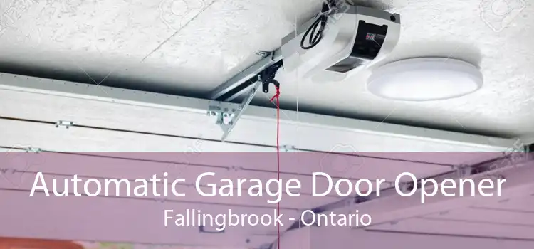 Automatic Garage Door Opener Fallingbrook - Ontario