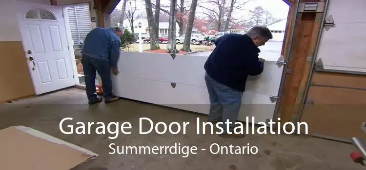 Garage Door Installation Summerrdige - Ontario