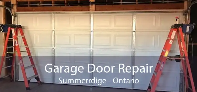 Garage Door Repair Summerrdige - Ontario