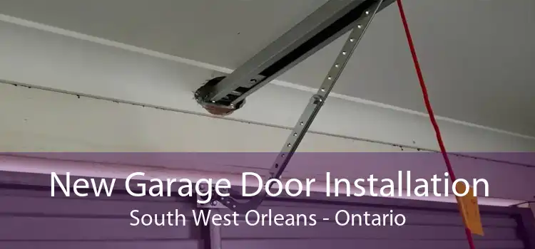 New Garage Door Installation South West Orleans - Ontario