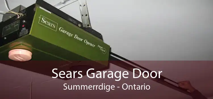 Sears Garage Door Summerrdige - Ontario