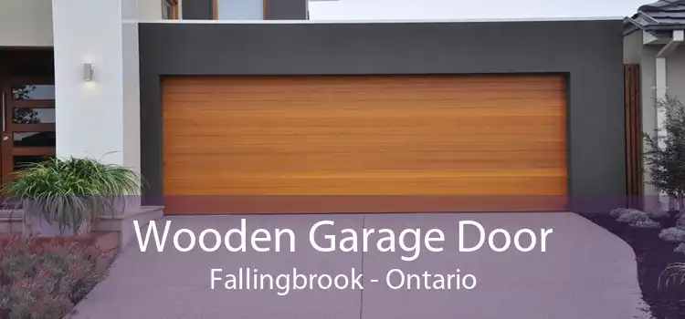 Wooden Garage Door Fallingbrook - Ontario