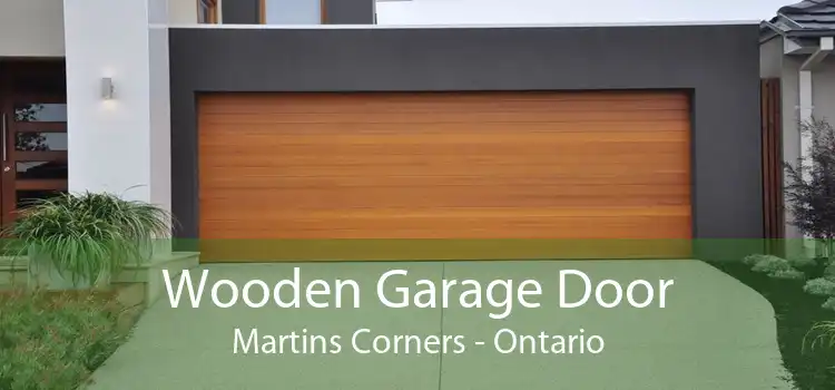 Wooden Garage Door Martins Corners - Ontario