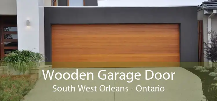 Wooden Garage Door South West Orleans - Ontario
